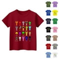 CCRFTGI Sprunki T Shirt For Boys Size 8 9 Graphic Short Sleeve Shirts ccrftgi-sprunki-t-shirt-for-boys-size-8-9-graphic-short-sleeve-shirts