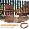 thumbnail image 2 of 1 Rouleau de Plastique PE Rotin Matériau de Réparation de Chaise en Rotin Haute Résistance Banc Chaise Table Réparation Rotin, 2 of 9