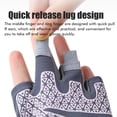thumbnail image 4 of Guantes De Ciclismo De Medio Dedo Guantes De Entrenamiento De Gimnasia Guantes De Fitness Antideslizantes Resistentes Al Desgaste Para Levantamiento De Pesas Remo De Fitness Yuarrent OD015118-07, 4 of 4