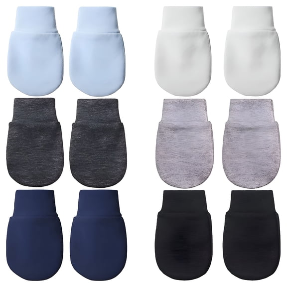 TELOLY Boys/Girls Unisex Cotton for 0-6 Months Newborn Baby Mittens,Baby Mittens Newborn,Mittens for Newborn Baby Boy,Mittens for Newborn Baby Girls