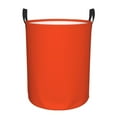 thumbnail image 6 of Lsque Orange pattern Laundry Hamper Basket, Tall Woven Rope Hamper Basket for Clothes, Lightweight Storage Basket, Collapsible Waterproof-Medium, 6 of 8