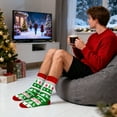thumbnail image 3 of Funny Christmas Socks for Men Women Teens Boys - MERRY CHRISTMAS YOU FILTHY ANIMAL Holiday Novelty Fun Funky Cute Crazy Silly Socks - Secret Santa Xmas Christmas Gifts Ideas Stocking Stuffers, 3 of 7