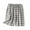 Grey, variant on Cameland Womens Pajamas Lounge Bottom Plaid Printed Elastic Waist Pajama Shorts Sleep Pants