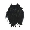 thumbnail image 4 of Top corto con cuello halter y plumas artificiales, elegante, ideal como regalo para presentaciones en escenario., 4 of 10