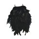 thumbnail image 3 of Top de tirantes con plumas artificiales, versátil, para mujer, ideal para disfraces., 3 of 9
