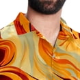 thumbnail image 5 of Basketball Men's Short Sleeve Button Down Poplin Casual Beach Shirts, 5 of 6