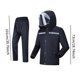 thumbnail image 3 of Traje de lluvia con capucha desmontable para hombre y mujer, impermeable ligero con capucha L, 3 of 9