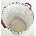 thumbnail image 4 of paquete de cestas de almacenamiento de lona de gran tamaño con asa, contenedores de almacenamiento plegables y prácticos para el hogar para juguetes de niños, ropa de bebé, cesta de guardería (19,7 x, 4 of 5