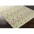 thumbnail image 2 of Mark&Day Wool Rugs, 2x3 Earle Modern Green Area Rug, Green Ivory Brown Carpet for Living Room, Bedroom or Kitchen (2' x 3'), 2 of 2