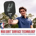 thumbnail image 4 of Franklin Sports NBA San Antonio Spurs Pickleball Paddle - Official NBA Team Pickleball Paddles - USAP (USAPA) Approved Premium Quality Pickleball Paddles - Authentic Team Logos + Colors, 4 of 12