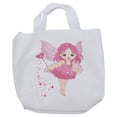 thumbnail image 3 of Bolsa de compras DIY Lindo patrón de hadas Ecológico Colores vivos Tela duradera Bolsa de comestibles con kit de pintura de diamantes de imitación, 3 of 10