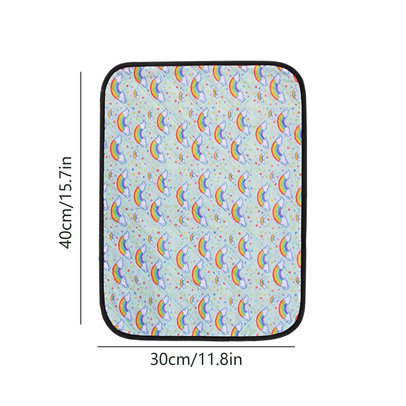 YUNAFFT Washable Dog Pee Pads - Reusable Pee Pads for Dogs Super Absorbent, Waterproof Puppy Pads Pet Training Mat for Whelping, Incontinence, Playpen, Crate, Dog Bed
