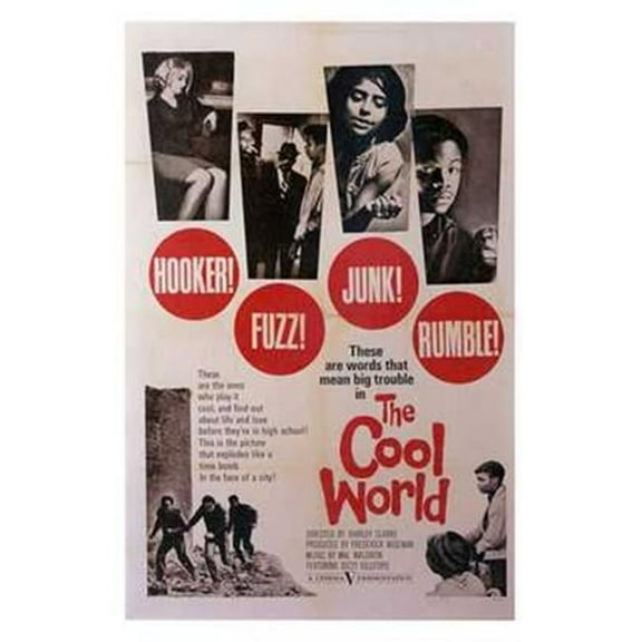 Posterazzi  The Cool World Movie Poster - 11 x 17 in.