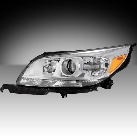 For 2013-2015 Chevy Malibu LT LTZ Chrome Amber Left Driver Side Headlight 13-15