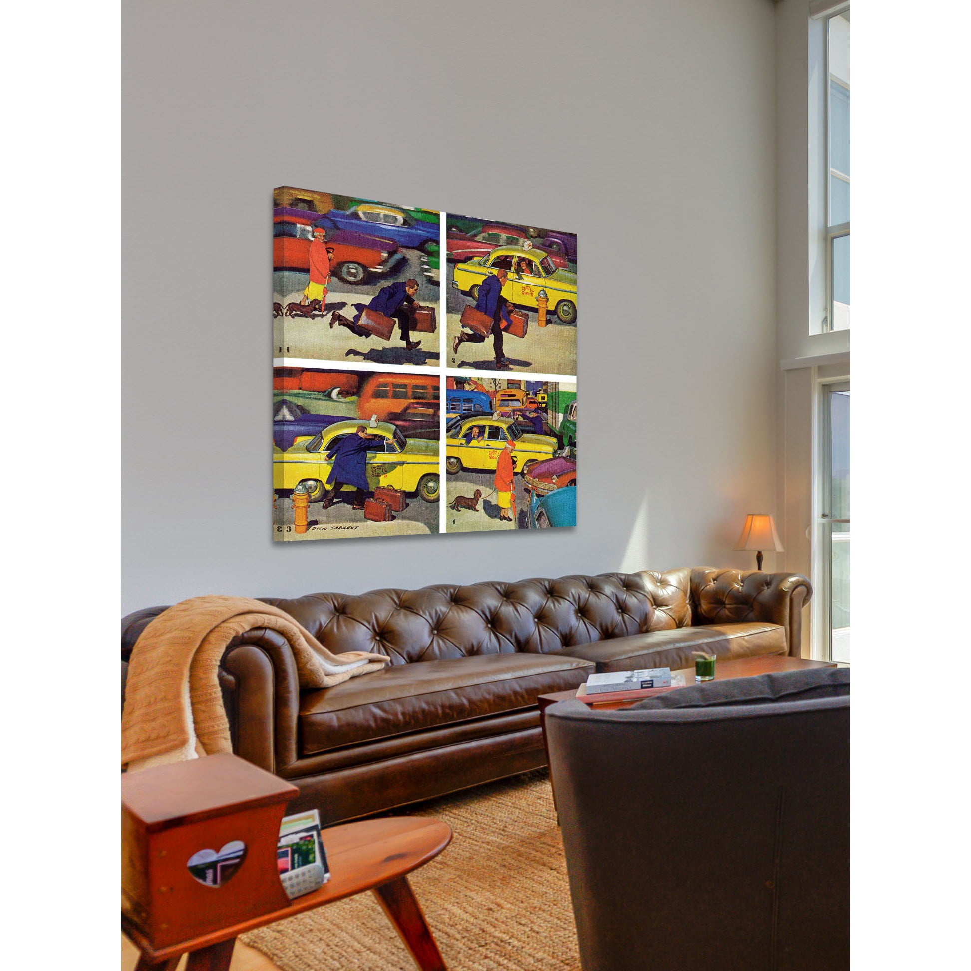 Marmont Hill "Running out of Time" Painting Print on Canvas