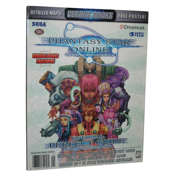Phantasy Star Online Versus Official Strategy Guide Book W Poster Walmart Com Walmart Com Phantasy Star Online Versus Official Strategy Guide Book W Poster Walmart Com Walmart Com