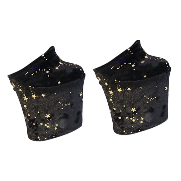 2 protectores de zapatos para stripper pole dance, profesionales, resistentes al desgaste y antiarañazos. Negro XXL