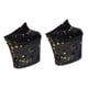 thumbnail image 1 of 2 protectores de zapatos para pole dance, accesorios de vestir, terciopelo profesional y elegante. Negro XXL, 1 of 8
