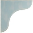 thumbnail image 3 of 1 3/4"W x 10 1/2"D x 10 1/2"H Eaton Wood Vintage Decor Bracket, Driftwood Blue, 3 of 6