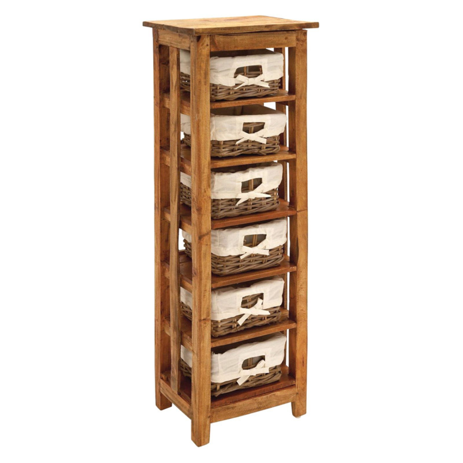 DecMode Wood Storage Chest