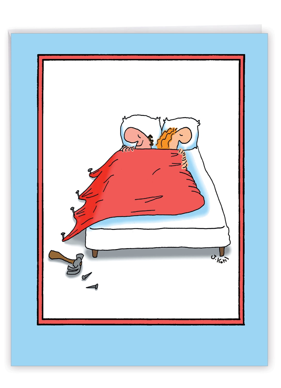 1 Jumbo Funny Anniversary Greeting Card ( x 11 Inch) - Nail Bed Anniversary J3753 1 Jumbo Funny Anniversary Greeting Card ( x 11 Inch) - Nail Bed Anniversary J3753