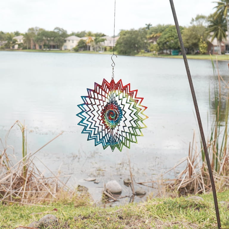 Dinosaurier Wind Spinner – 3D Windspinner Für Garten, Terrasse & Balkon