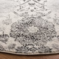 thumbnail image 3 of SAFAVIEH Madison Hope Floral Area Rug, Cream/Silver, 12' x 12' Round, 3 of 10