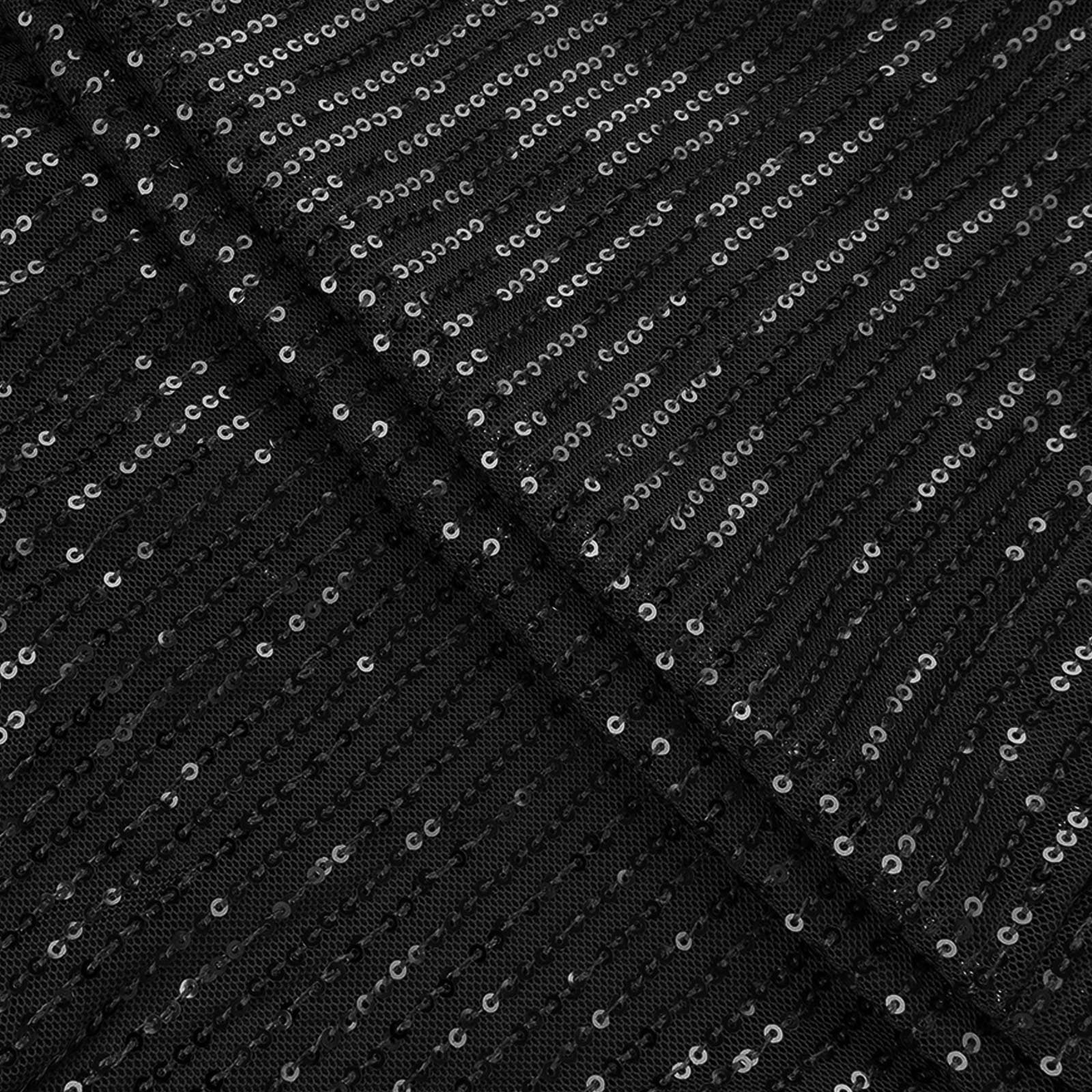 Viikei Womens Pants Plus Size,Women Sequin Wide Leg Pants Loose Casual Sparkly Tightness Looseness Waist Button Wide Legs Full Length Pants Black XXXL