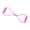 Pink, variant on YIFAEUX Figure 8 Fitness Resistance Band with Anti-slip Handle Portable Men Women Arm Shoulder Stretch Strength Training Exercise Elastic Strap Tension Rope