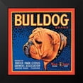 thumbnail image 2 of Vision Studio 12x12 Black Modern Framed Museum Art Print Titled - Bull Dog, 2 of 5