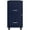 Navy, variant on UrbanPro 18" 2 Drawer Metal Mobile Smart Vertical Filing Cabinet in Red