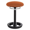 thumbnail image 1 of Safco Twixt Active Chaise de Dessin Sans Dossier de 22 Pouces Orange, 1 of 2
