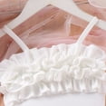 thumbnail image 6 of Ruyang Girls Summer Outfits Toddler Kids Camisole Ruffle Crop Tops and Short Pant with Flowers Clothes 2 Piece Clothing Set, 6 of 6