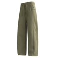 thumbnail image 1 of Pantalones finos de primavera-verano para hombre, estilo cimitarra: pantalones informales rectos de alta costura para uso diario, 1 of 8