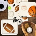 thumbnail image 5 of Linen Sports Ball Table Runner All Star Boy Happy Birthday Indoor Outdoor Party Table Cover Decoration Home Kitchen Dining Room 13 X 72inch, 5 of 5