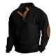 thumbnail image 1 of Sudadera Vintage De Pana Para Hombre Con Botonadura Media, 1 of 7