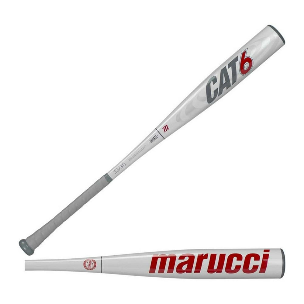 Marucci CAT 6 BBCOR Baseball Bat, 33" (3)