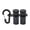 Black, variant on Tall Stair Gauges Set for Framing Square – Hexagonal Stable Lock with Holder & Hook, Carpentry Jig for Circular Saw Guide, Speed Square & Framing Layout