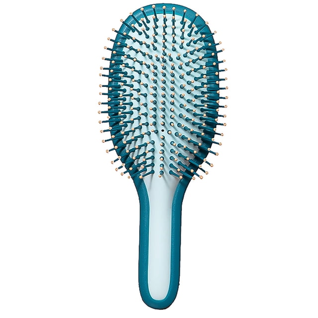 Peine Universal Para El Cabello, Peine Airbag Antiestático, Peine Redondo Para Masaje Del Cuero Cabelludo Con Mango Ergonómico, Cabeza De Dientes Redondos Para El Cabello De Las Mujeres Y El Hogar Serendint CE003206-01