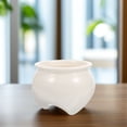 thumbnail image 3 of HEMOTON Decorative Flower Pot Home Ceramic Flower Pot Small Wall Planter for Indoor, 3 of 8