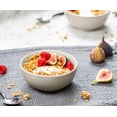 thumbnail image 5 of Kook 24-Oz Ceramic Soup & Cereal Bowls, Set of 6, Powder Grey – Microwave & Dishwasher Safe, 5 of 5