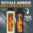 thumbnail image 2 of Royale Ambree Pack Shower Gel and Cologne – 750ml, Classic Fresh Fragrance, 2 of 6