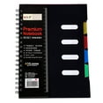 thumbnail image 1 of Spiral Notebook with Dividers Smooth Writing Premium Thickened Page No Ink Bleeding Agenda Notebook Office Supplies, 1 of 8