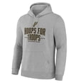 thumbnail image 2 of Men's Gray San Antonio Spurs Hoops For Troops Hoodie, 2 of 3
