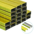 thumbnail image 4 of Uxcell Staples for Stapler, 4 Pack(1000Pcs Staples Per Pack) 26/6 Standard 1/4 Inch Length Staples Jam Free Yellow, 4 of 6