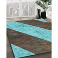 thumbnail image 2 of Ahgly Company Indoor Square Patterned Coffee Brown Area Rugs, 3' Square, 2 of 6