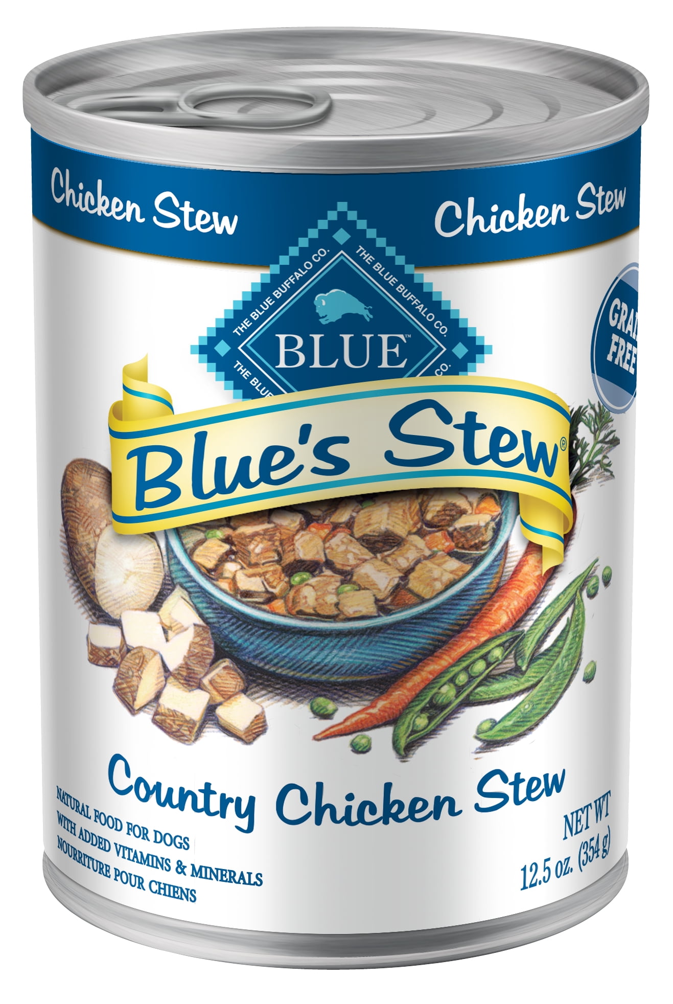 blue buffalo wet dog food