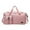 Pink-4, variant on Small Gym Bag, Sports Duffel Bag, Travel Bag, Waterproof Storage, Shoulder Strap, for Shoes, Clothes, and Gym Necessities, Pink, by FAJHHA