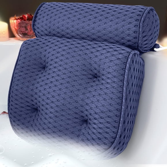 Almohada de baño AeroIvi Luxury para bañera con soporte para cabeza y cuello