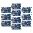 thumbnail image 1 of Placa de carga de batería TP4056 Módulo de carga de batería 1A 4.5V-5V (10PCS), 1 of 7
